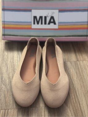 MIA kids rose Knit Slip-On Flats